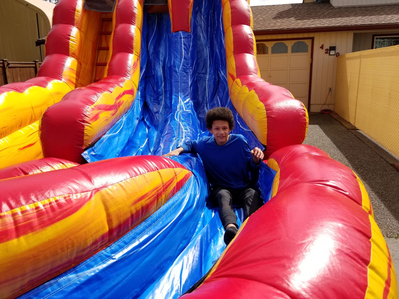 Fire and Ice Water Slide